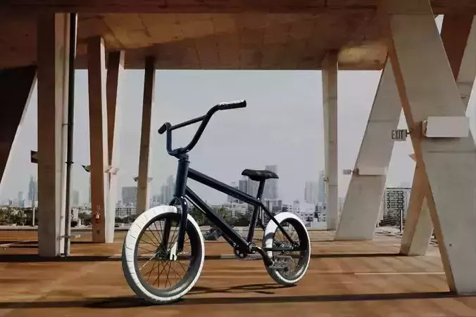 3D BMX Bicycle Model