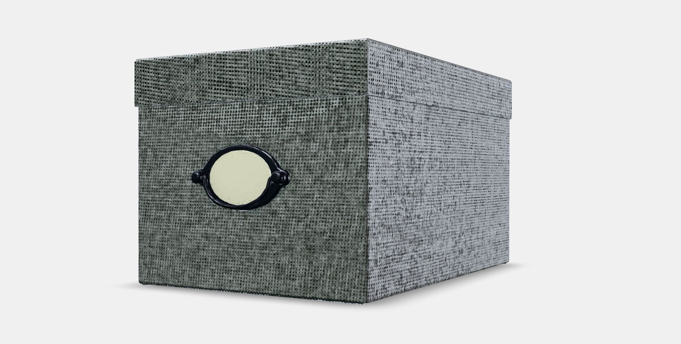 KVARNVIK box with lid 1 Low-poly 3D model_8