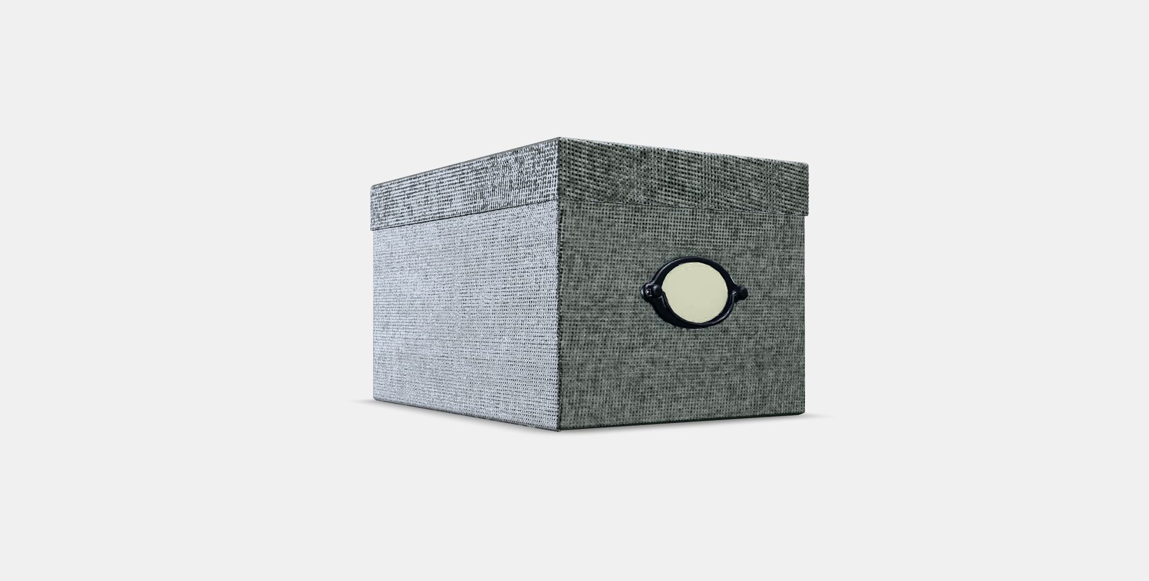 KVARNVIK box with lid 1 Low-poly 3D model_2
