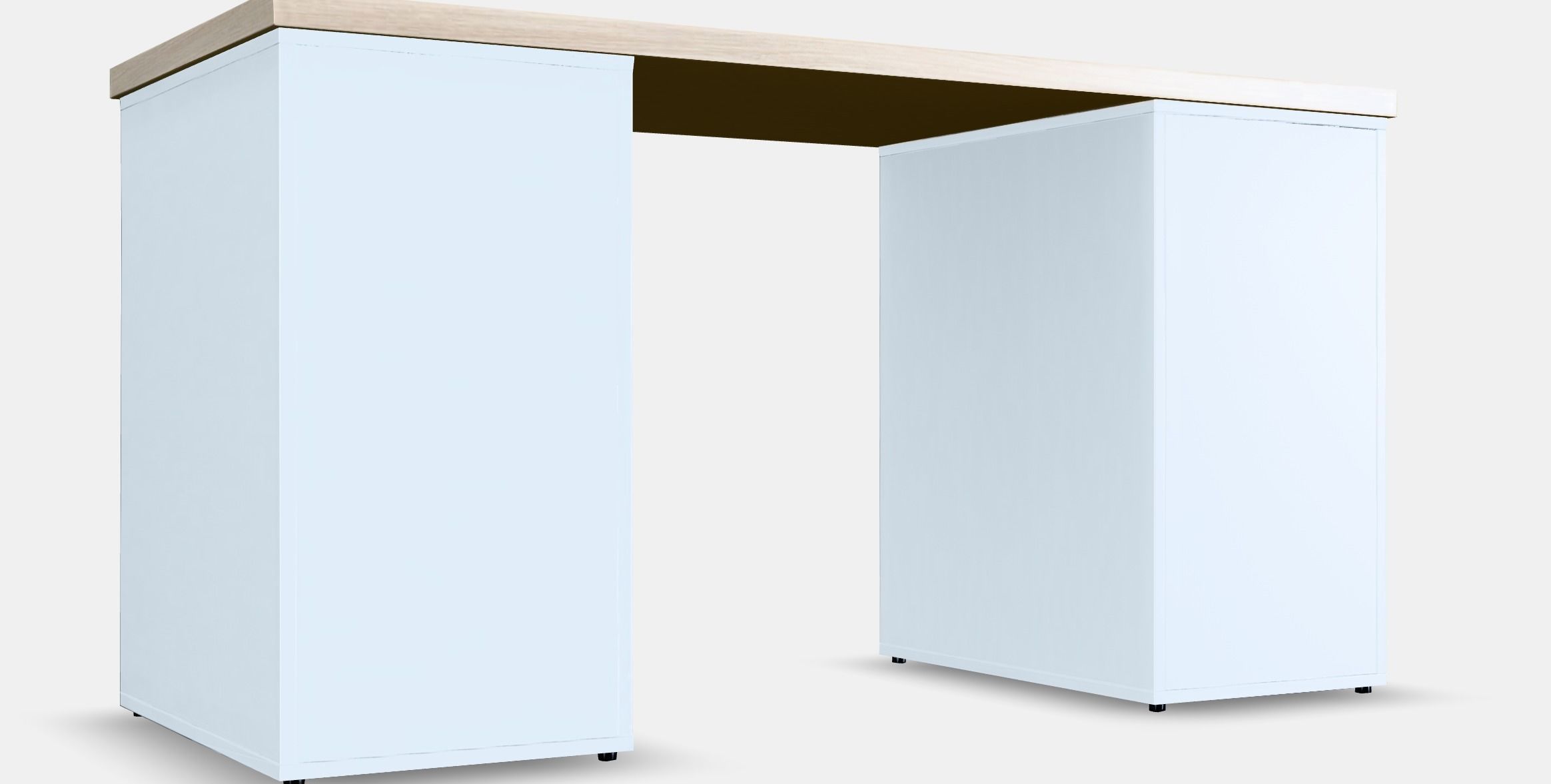 LAGKAPTEN - ALEX desk 6 Low-poly 3D model_3