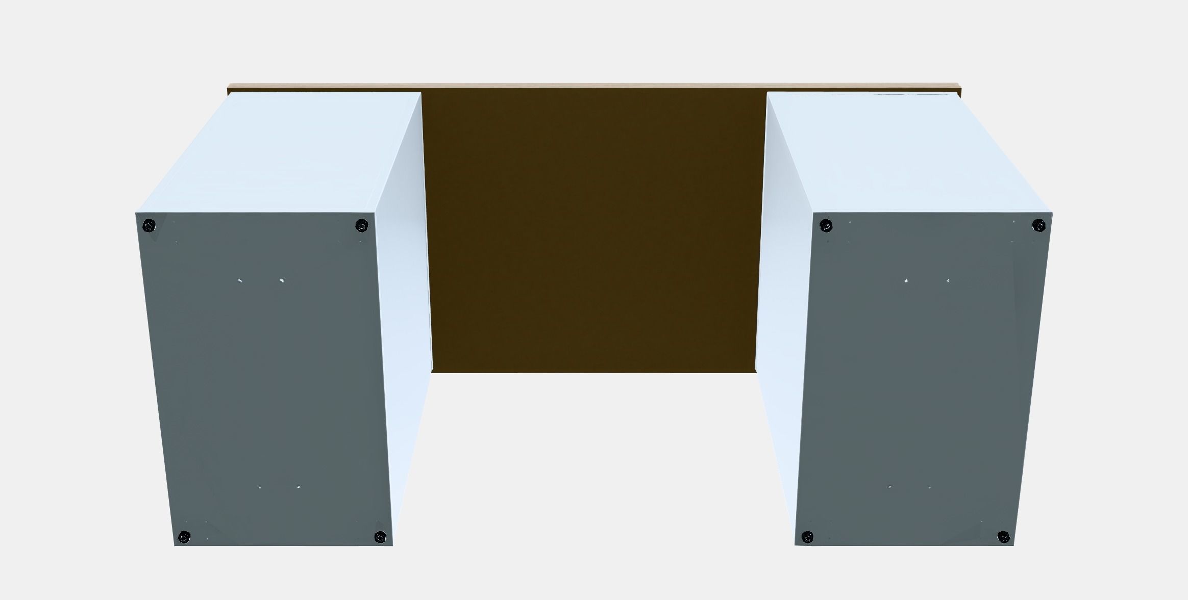 LAGKAPTEN - ALEX desk 6 Low-poly 3D model_8