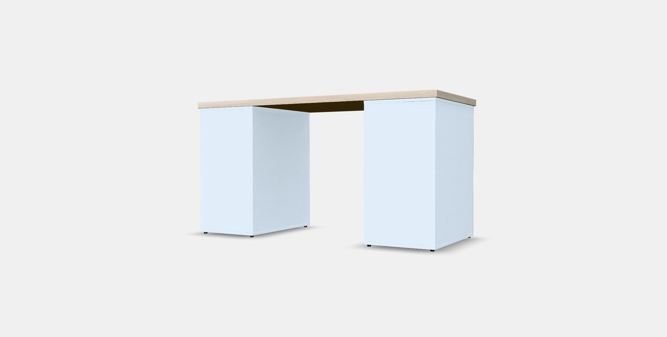 LAGKAPTEN - ALEX desk 6 Low-poly 3D model_4