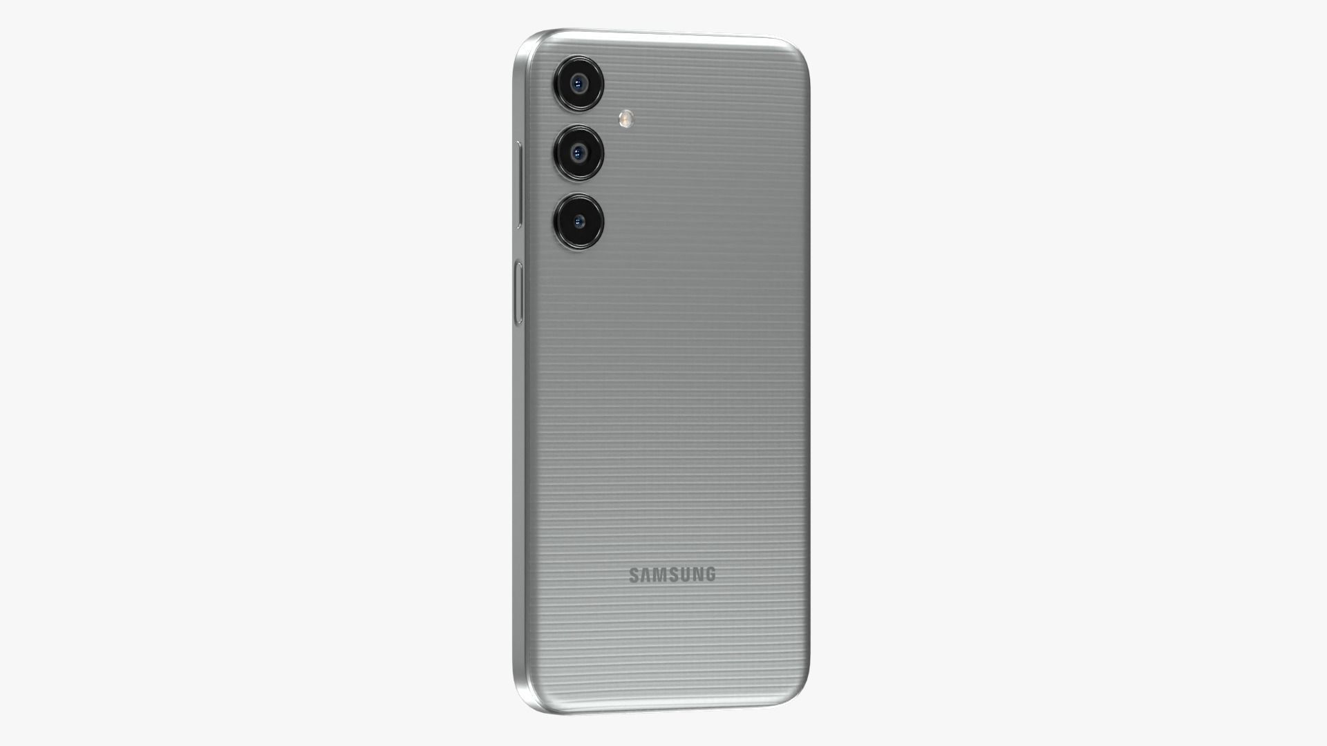 Samsung Galaxy M35 Gray Low-poly 3D model_9