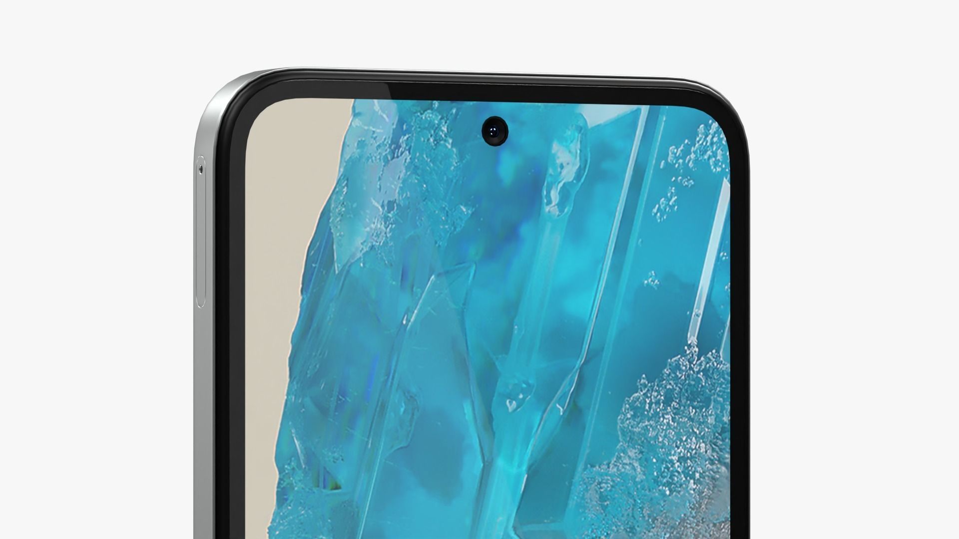 Samsung Galaxy M35 Gray Low-poly 3D model_7