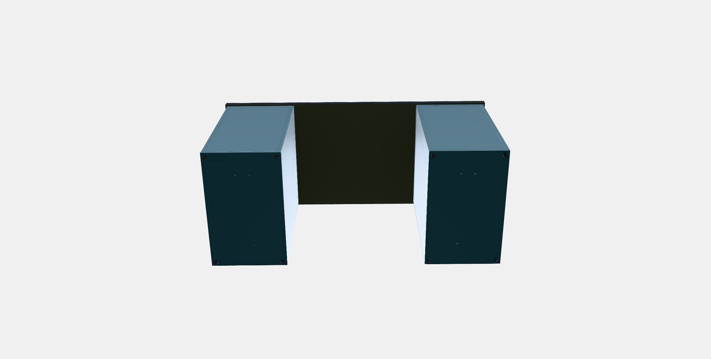 LAGKAPTEN - ALEX desk 7 Low-poly 3D model_7