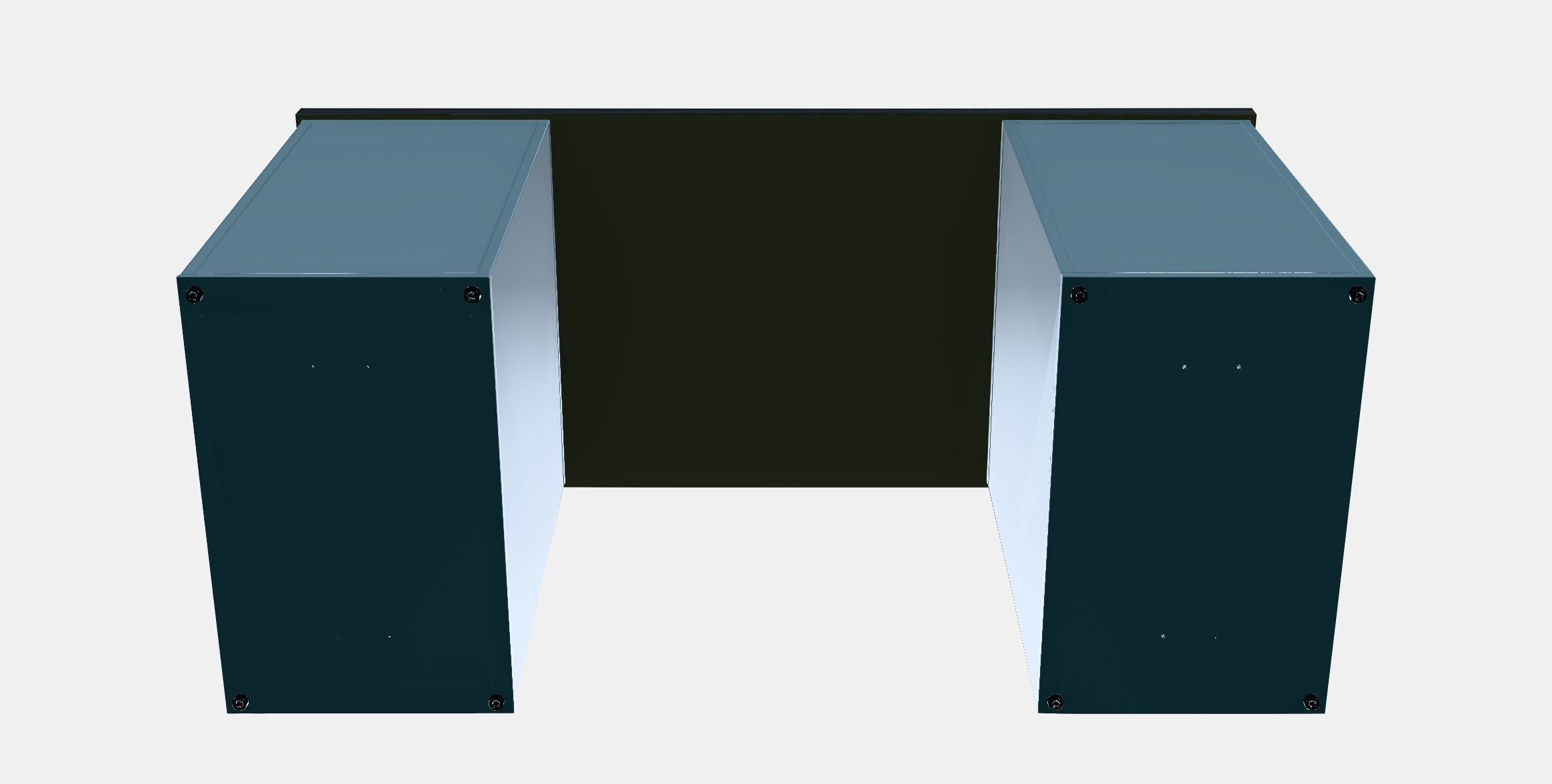 LAGKAPTEN - ALEX desk 7 Low-poly 3D model_8