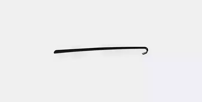 OMTANKSAM shoehorn Low-poly 3D model