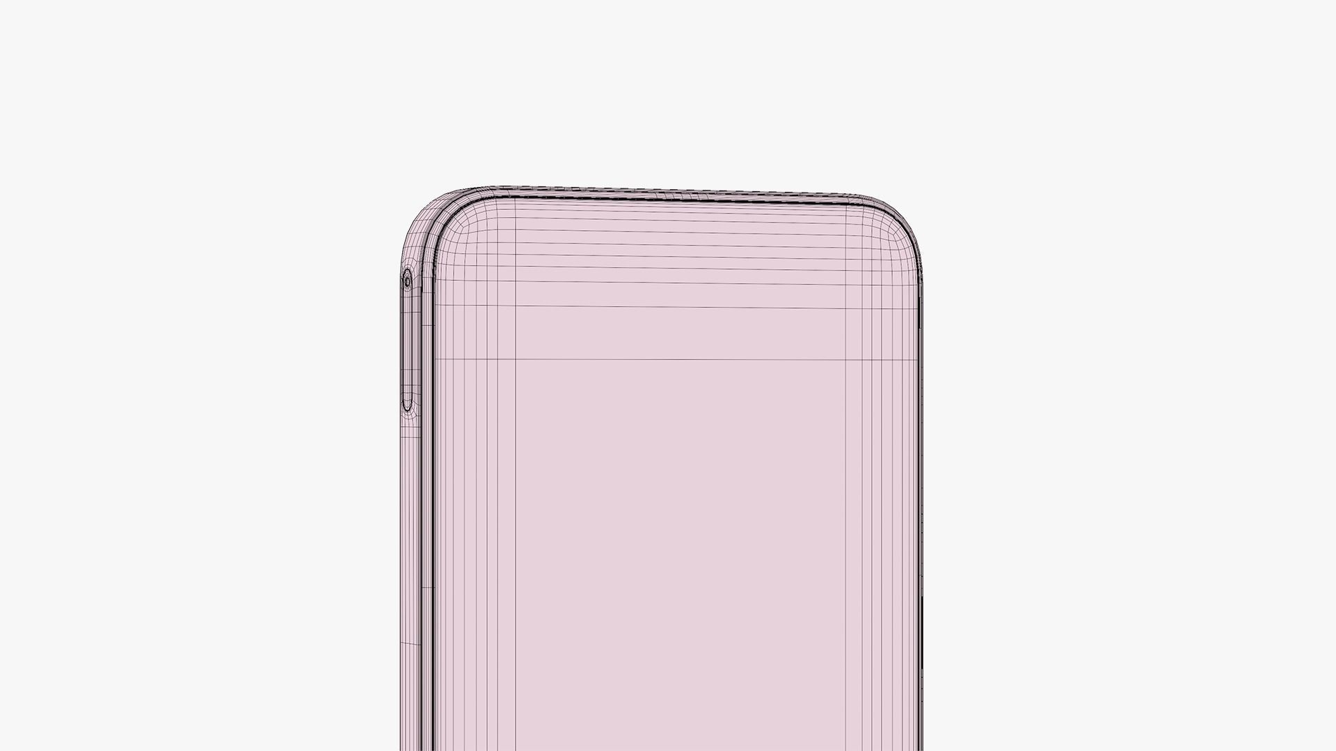 Samsung Galaxy M35 Light Blue Low-poly 3D model_14