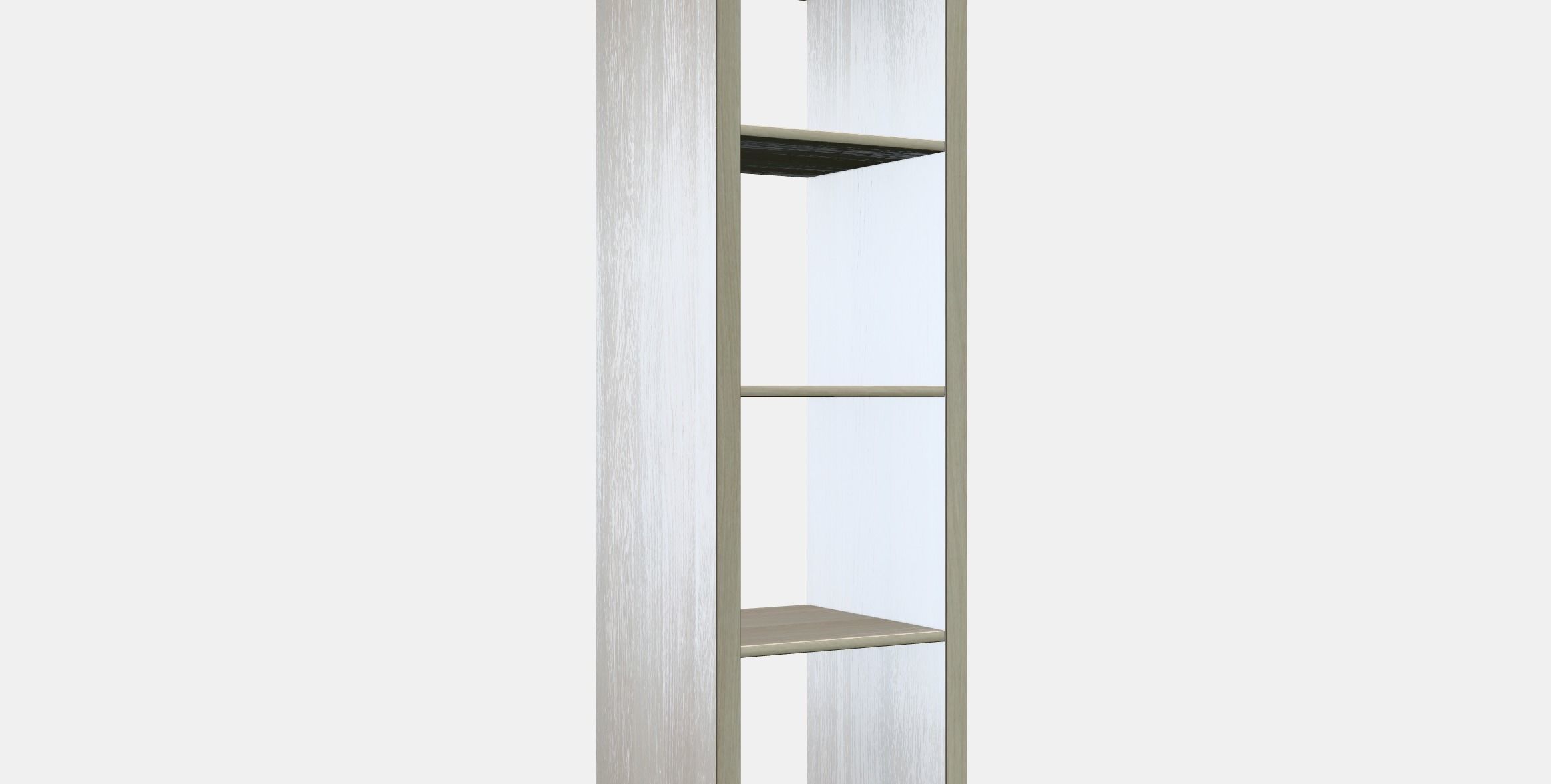 KALLAX Regal 3 Low-poly 3D model_10