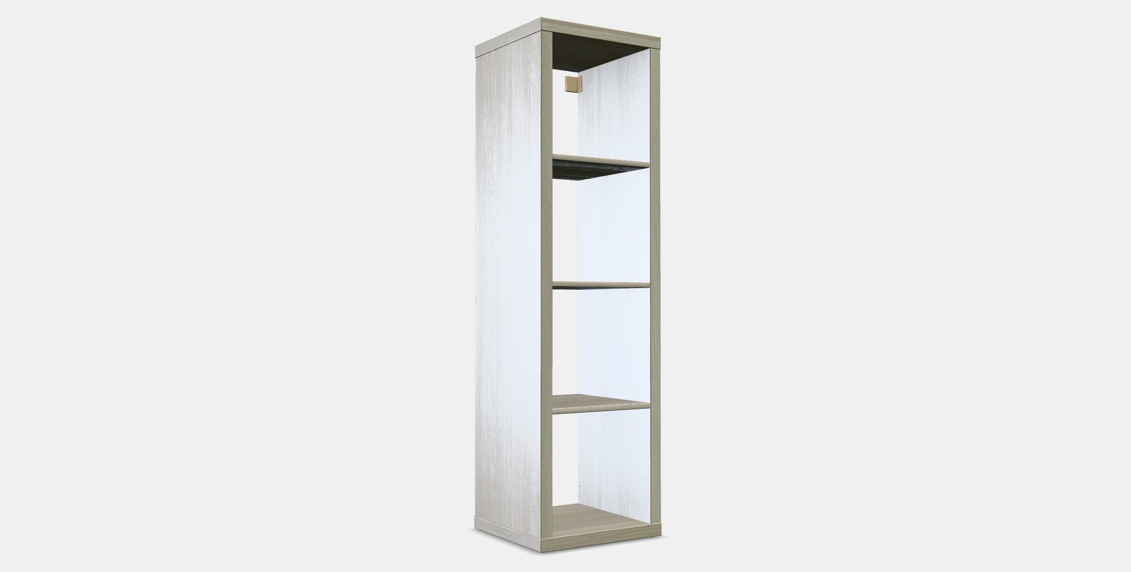 KALLAX Regal 3 Low-poly 3D model_5