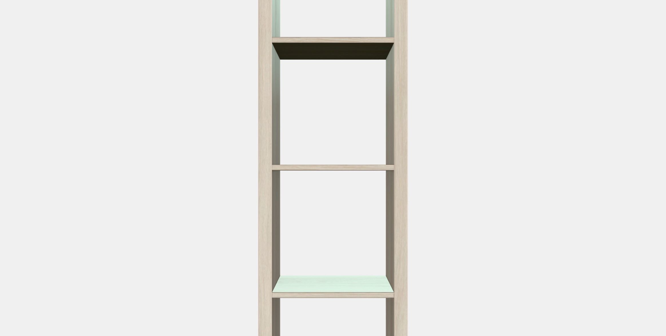 KALLAX Regal 3 Low-poly 3D model_15