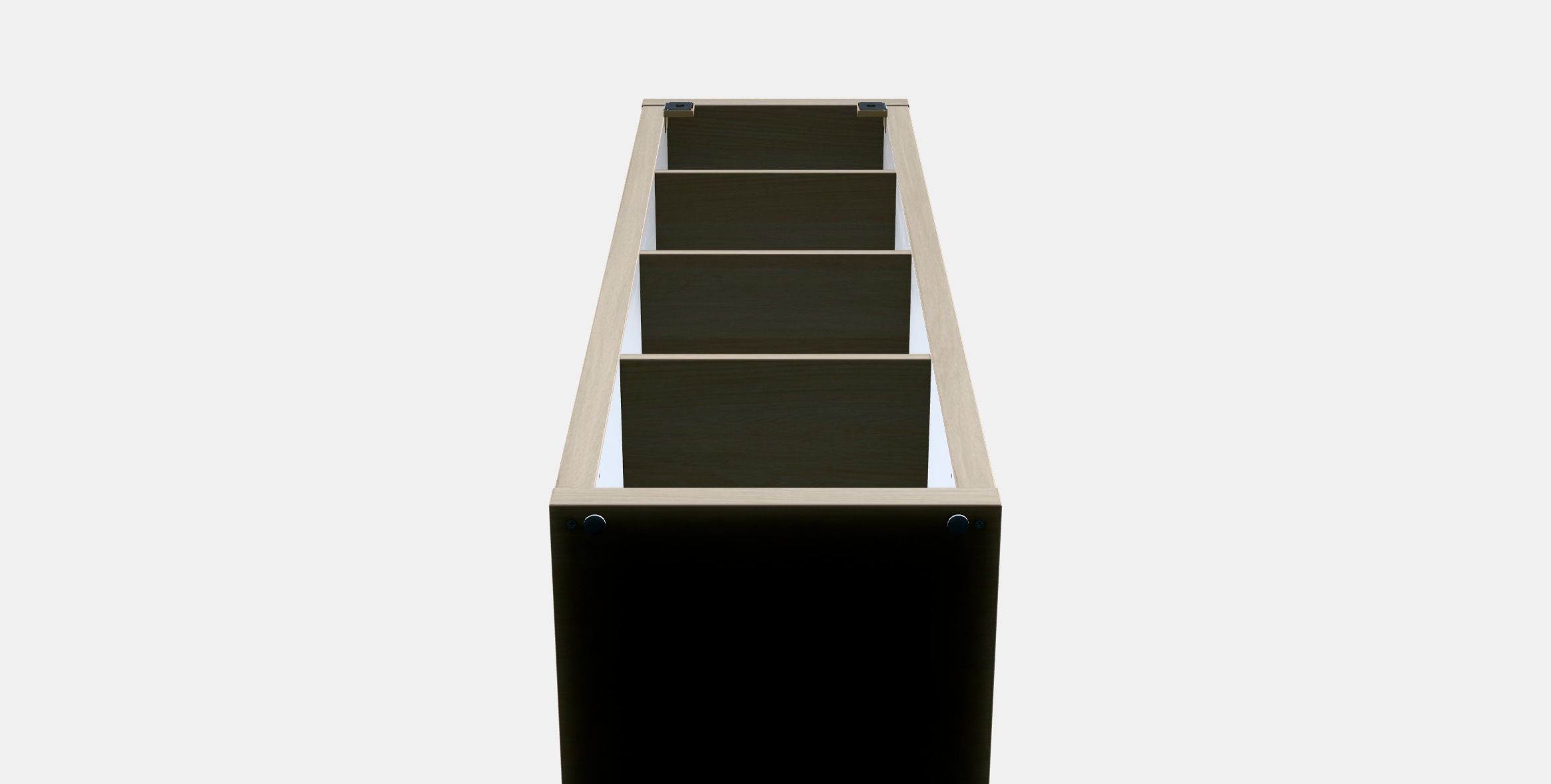 KALLAX Regal 3 Low-poly 3D model_8