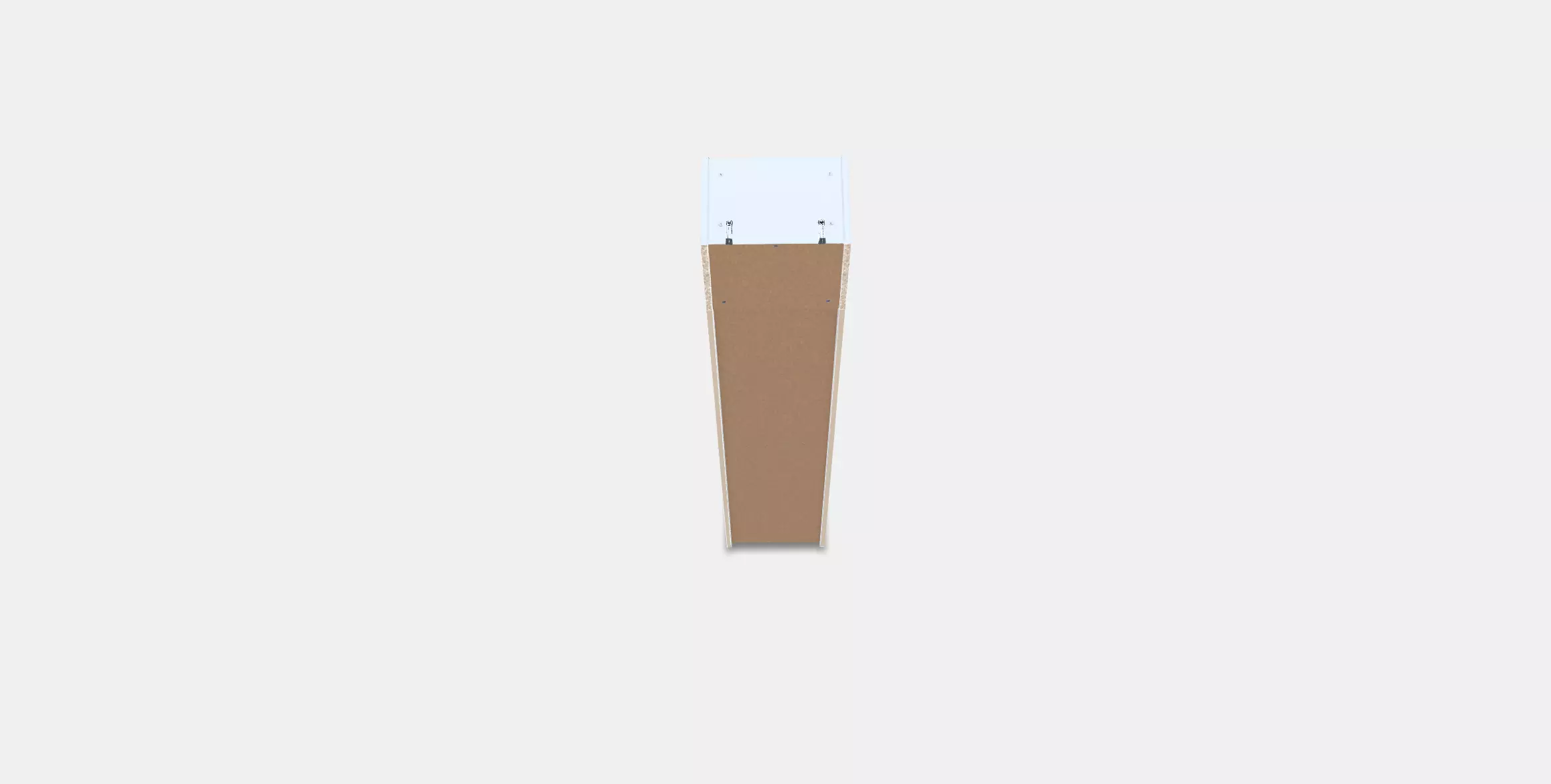BILLY bookshelf 2 Low-poly 3D model