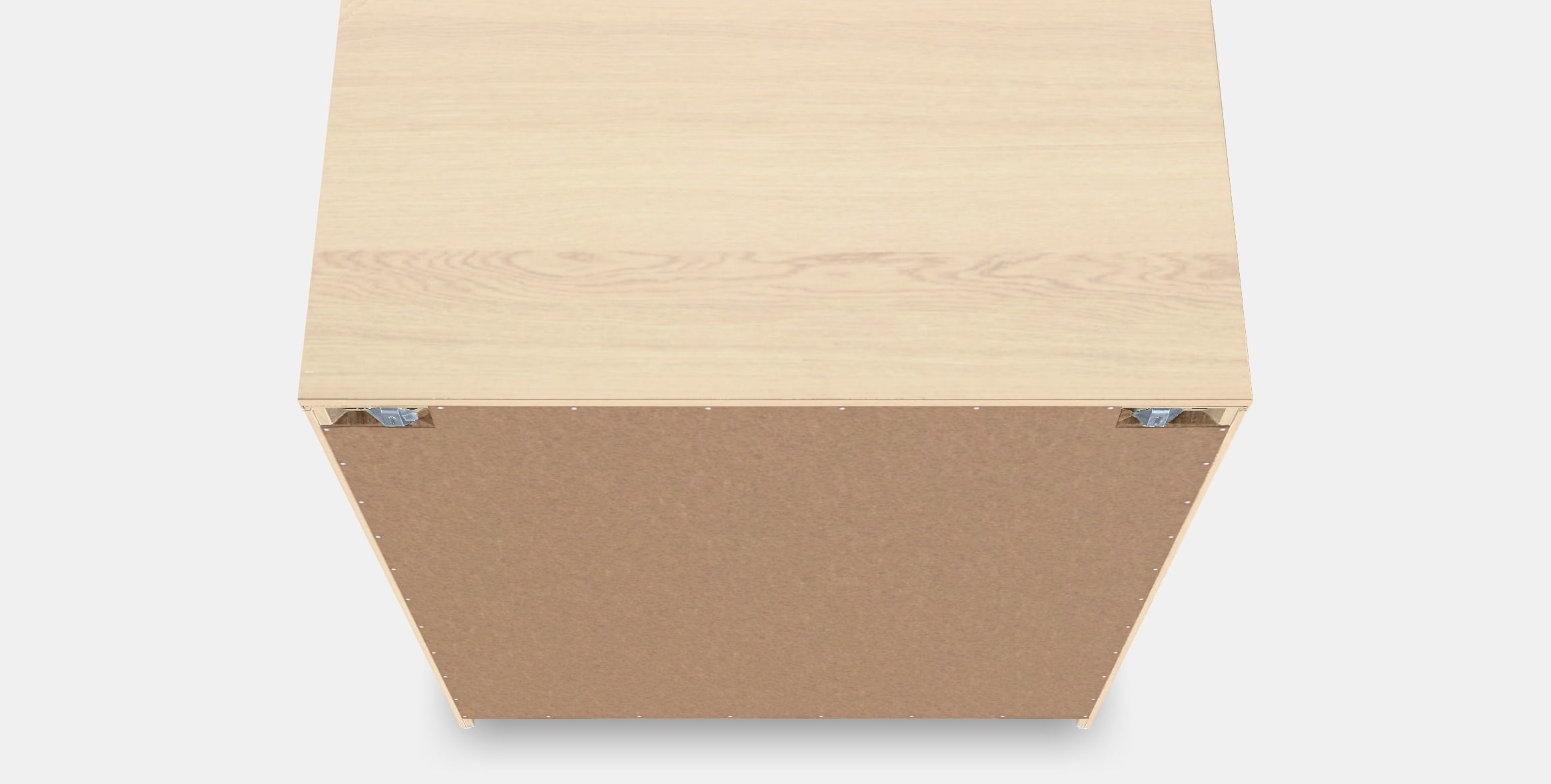 MALM chest of drawers with 4 drawers 2 Low-poly 3D model_5