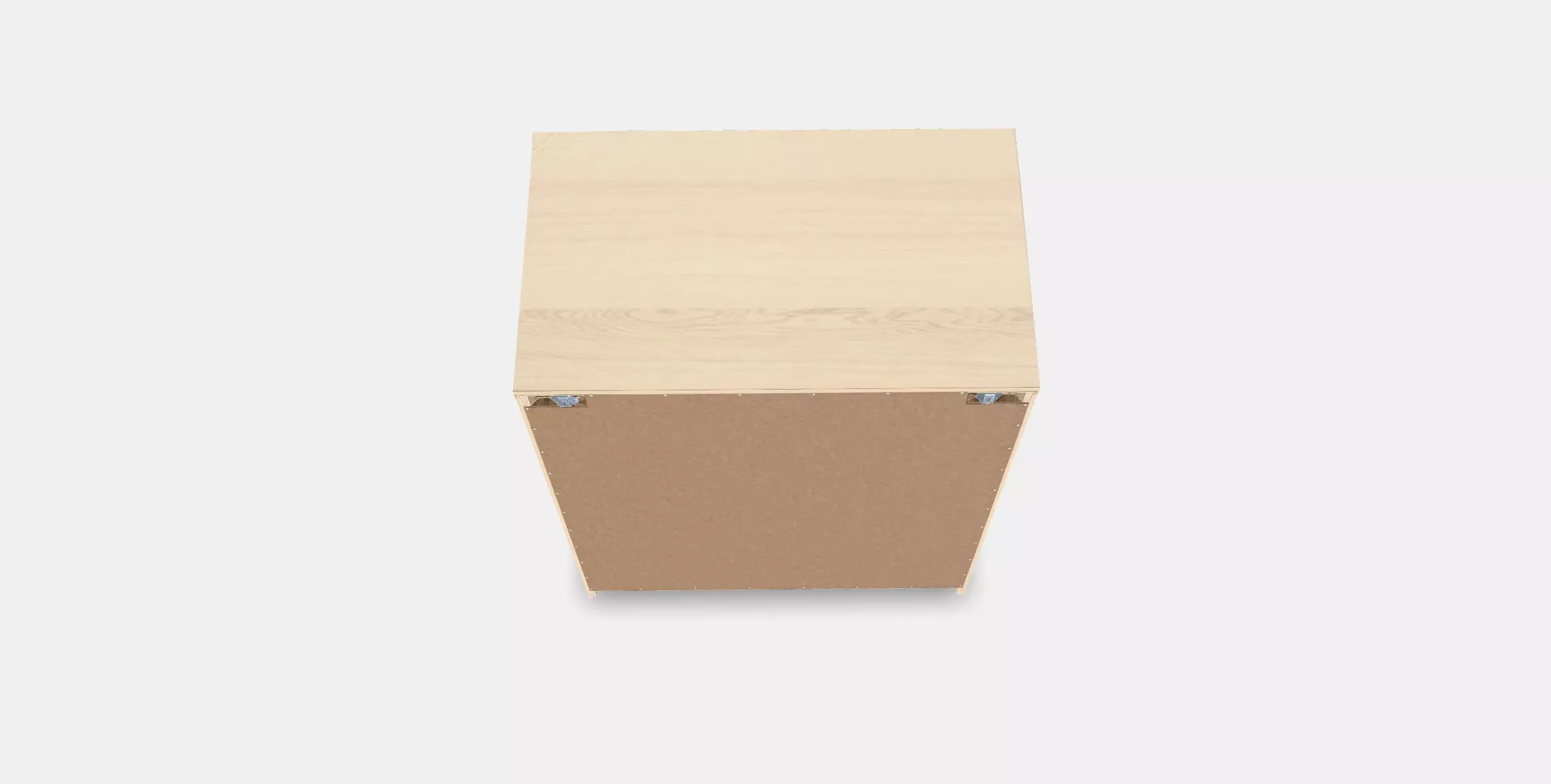 MALM chest of drawers with 4 drawers 2 Low-poly 3D model_0
