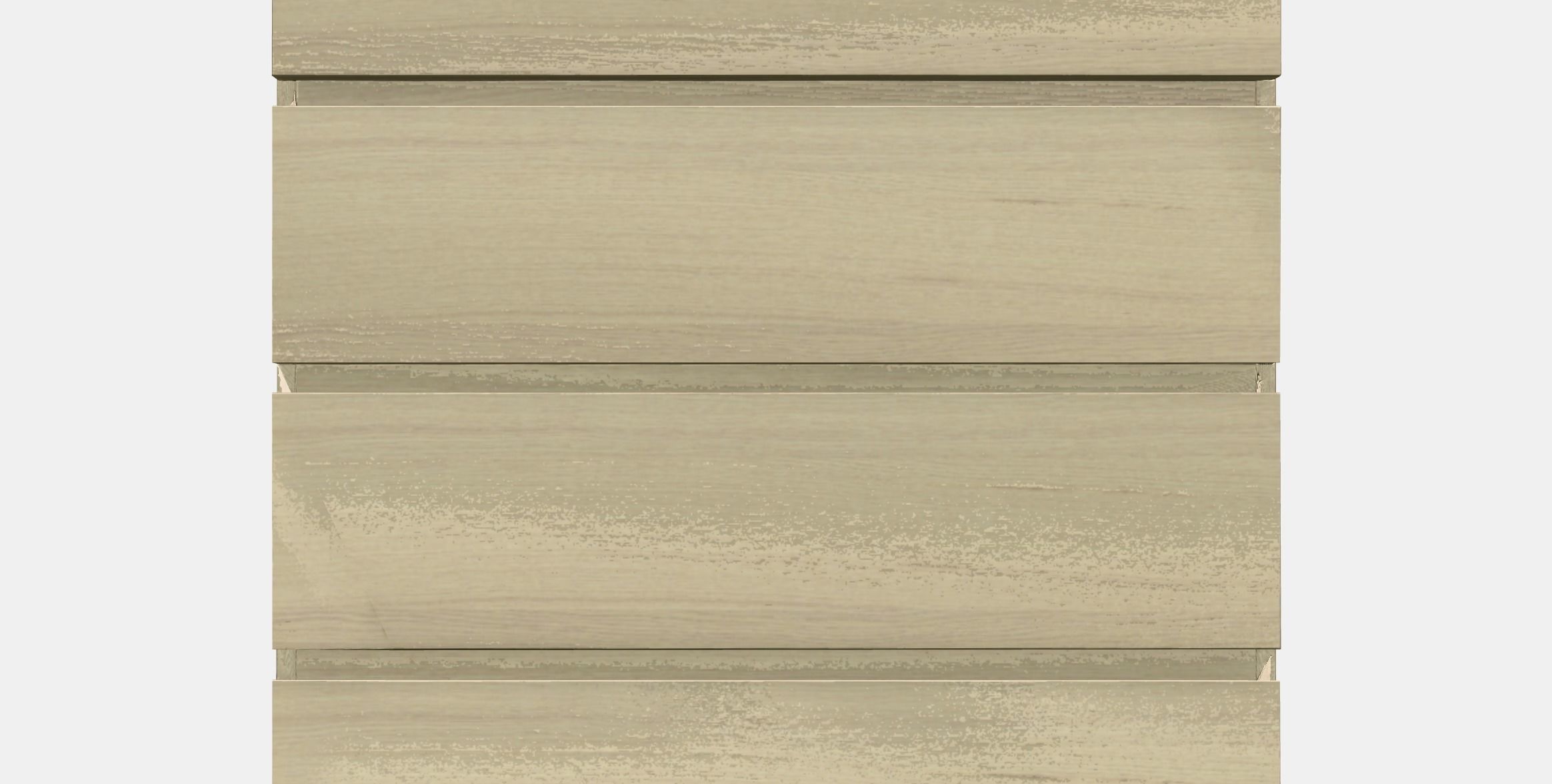 MALM chest of drawers with 4 drawers 2 Low-poly 3D model_10