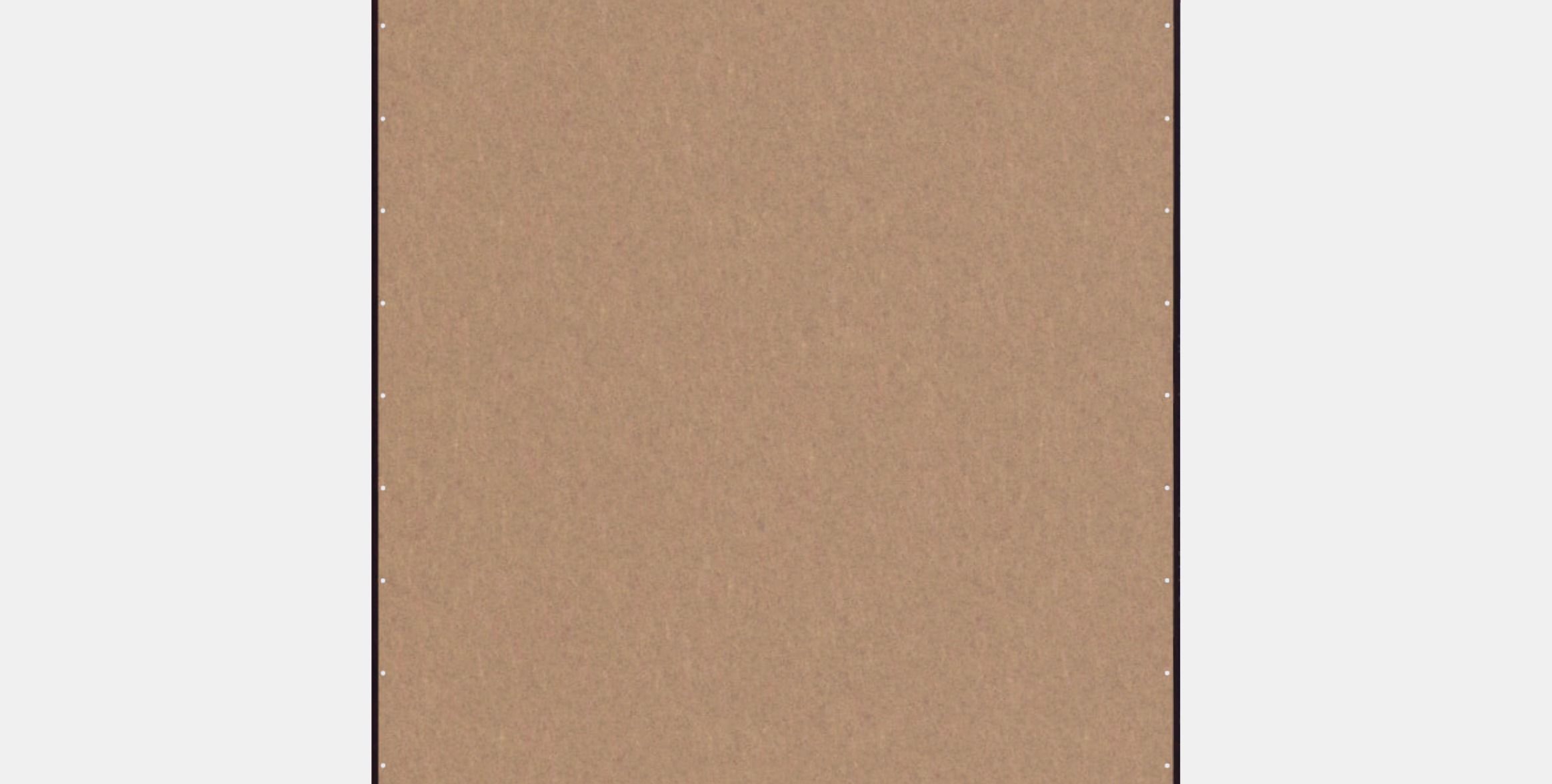 MALM chest of drawers with 4 drawers 3 Low-poly 3D model_15