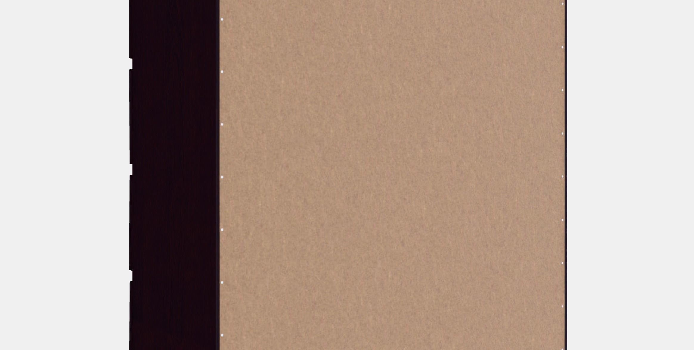 MALM chest of drawers with 4 drawers 3 Low-poly 3D model_2