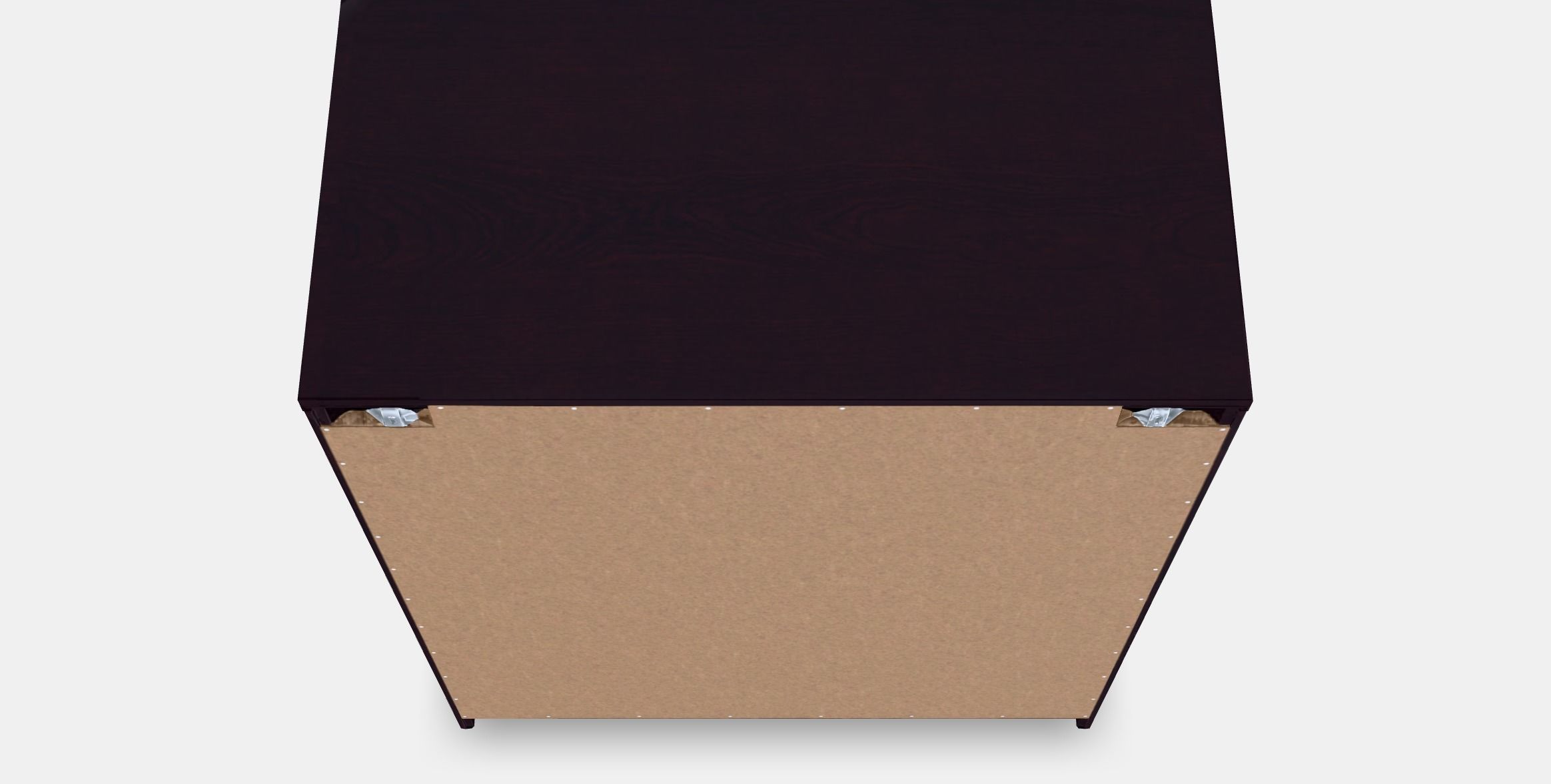 MALM chest of drawers with 4 drawers 3 Low-poly 3D model_4