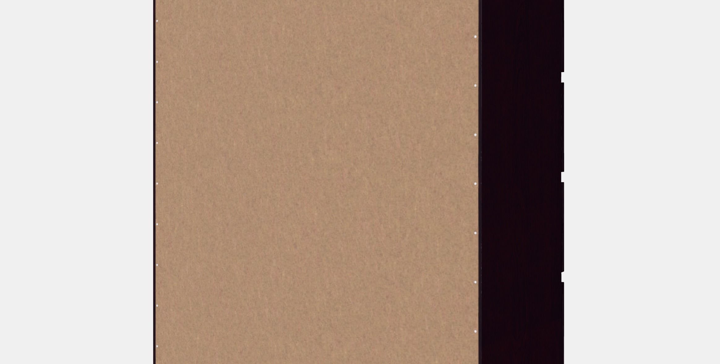 MALM chest of drawers with 4 drawers 3 Low-poly 3D model_7