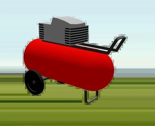 Air Compressor 3D print model_4