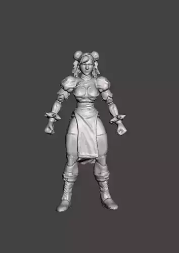 JADA TOYS CHUN-LI 3D SCAN