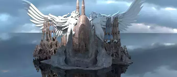 Angelic Arcane Mountain 