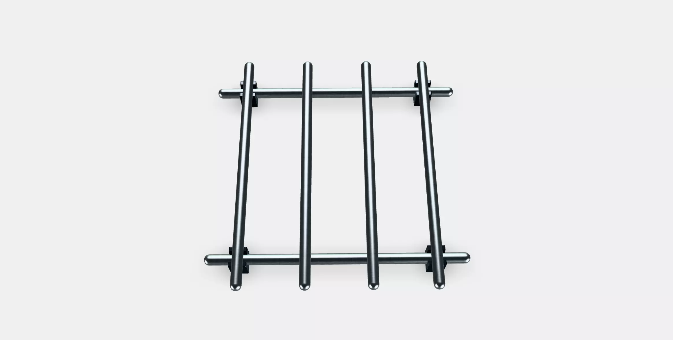 LAMPLIG trivet Low-poly 3D model_0