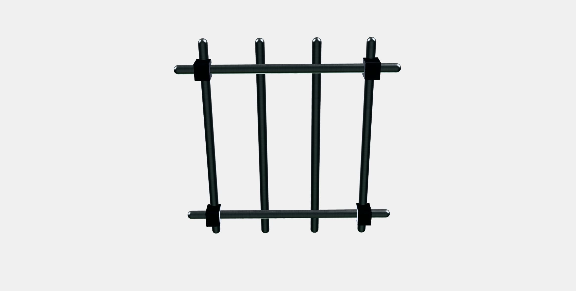 LAMPLIG trivet Low-poly 3D model_7