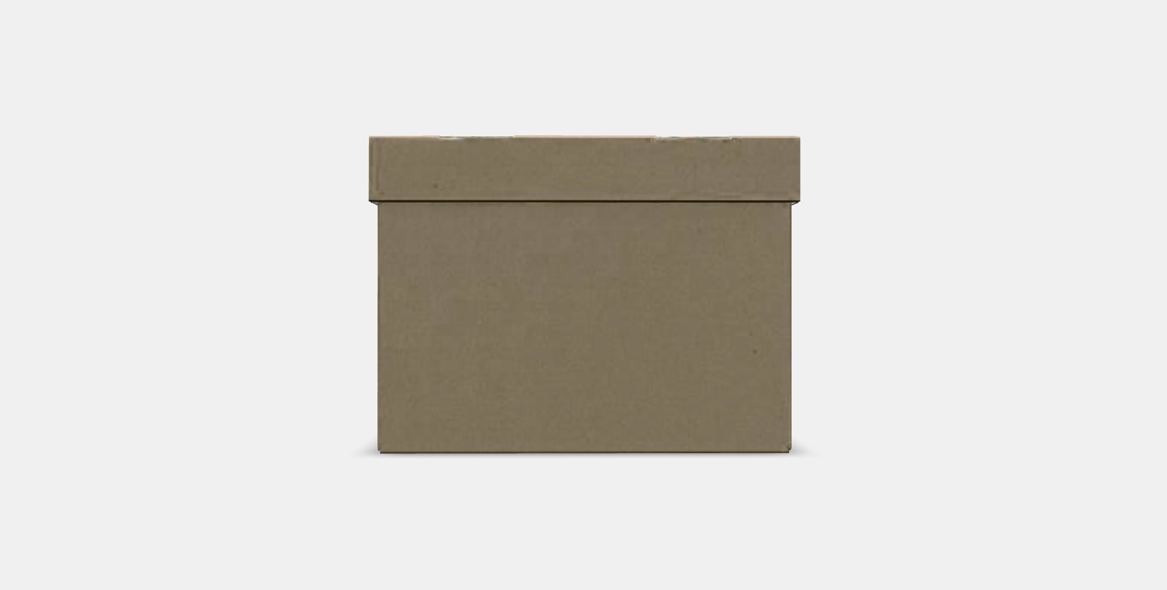 PAPPIS box with lid Low-poly 3D model_8