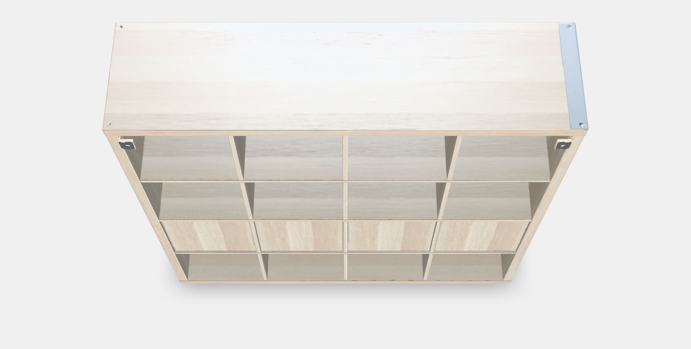 KALLAX shelf with 4 inserts 1 1 Low-poly 3D model_5