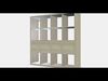 KALLAX shelf with 4 inserts 1 1 Low-poly 3D model_1