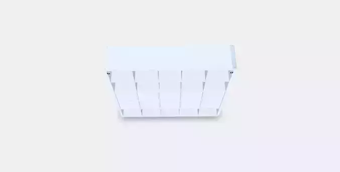 KALLAX shelf with 10 inserts