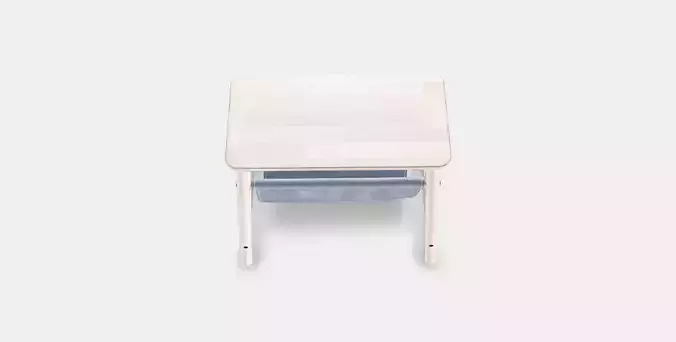 VILTO stool with storage Low-poly 3D model