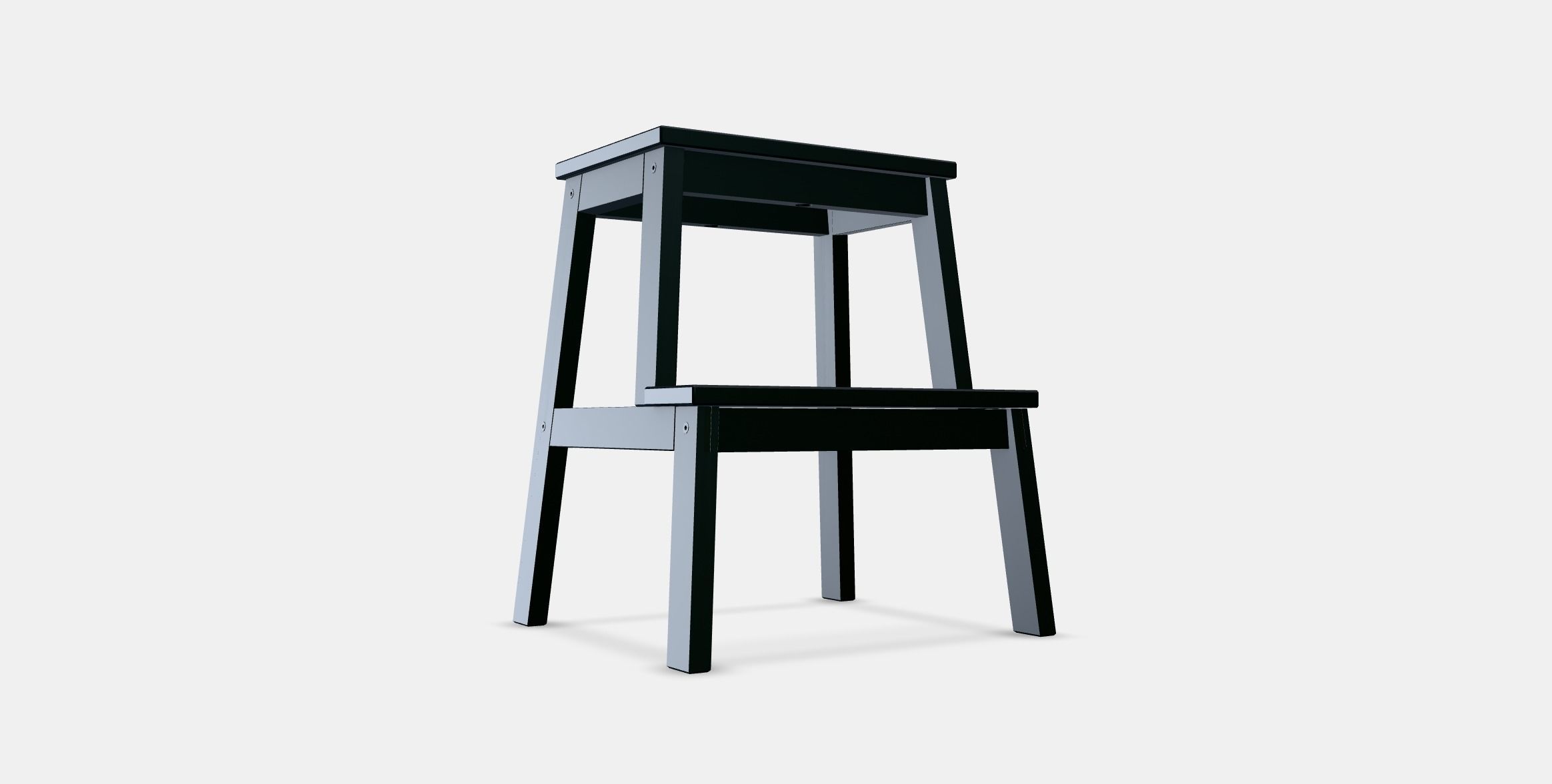 BEKVAM step stool 1 Low-poly 3D model_2