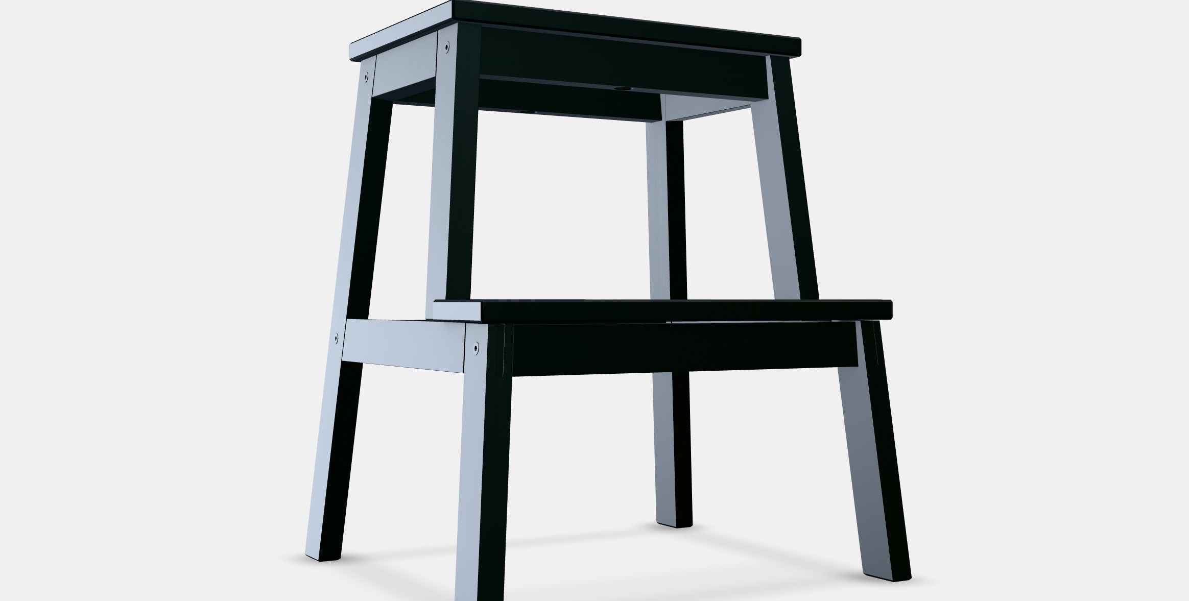 BEKVAM step stool 1 Low-poly 3D model_9
