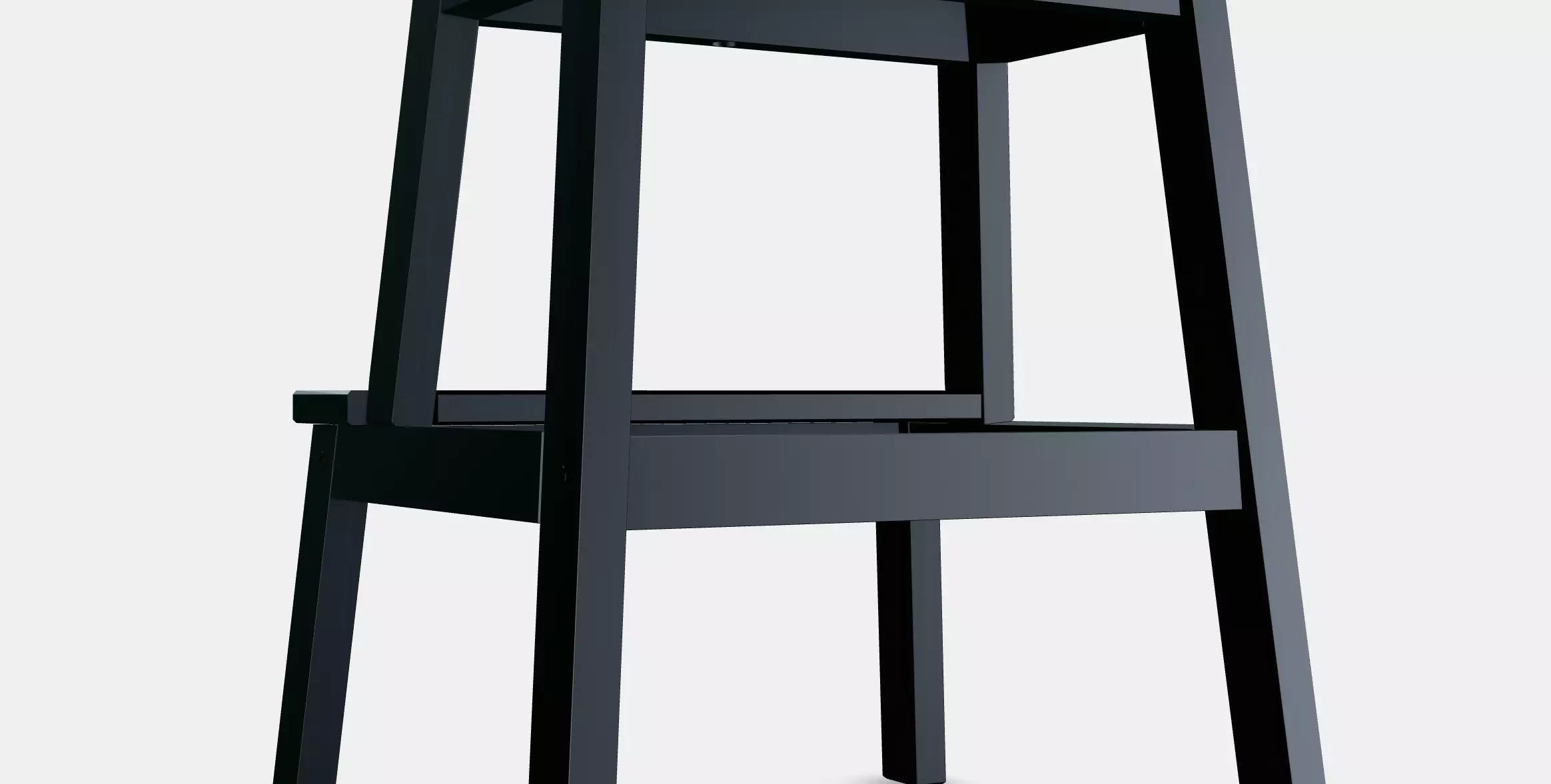 BEKVAM step stool 1 Low-poly 3D model_0