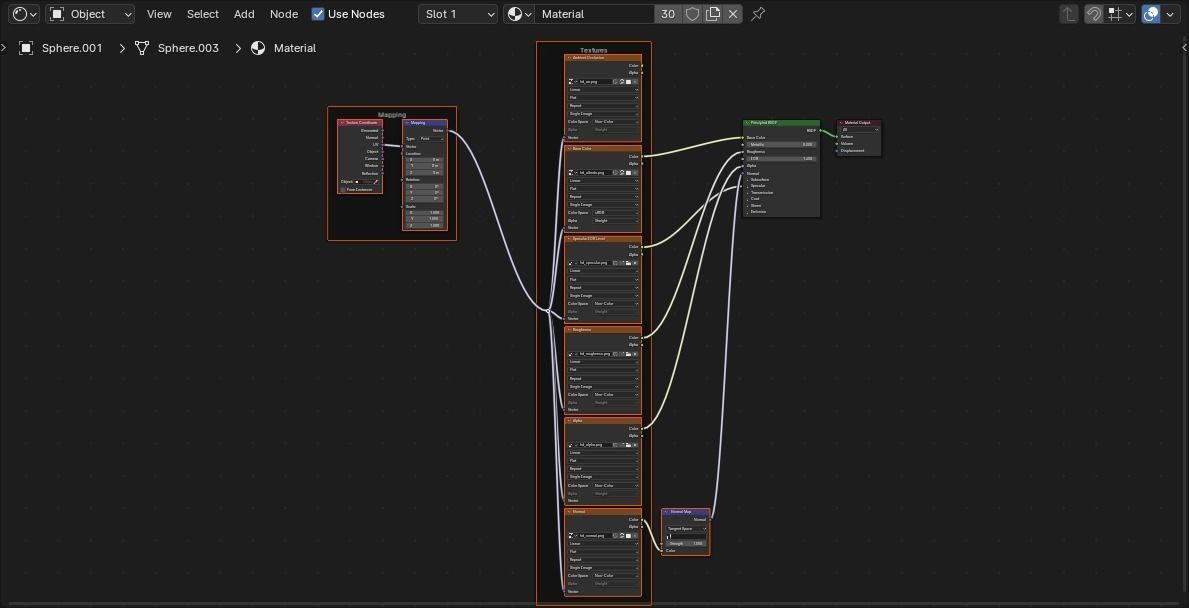 flower bed Low-poly 3D model_5