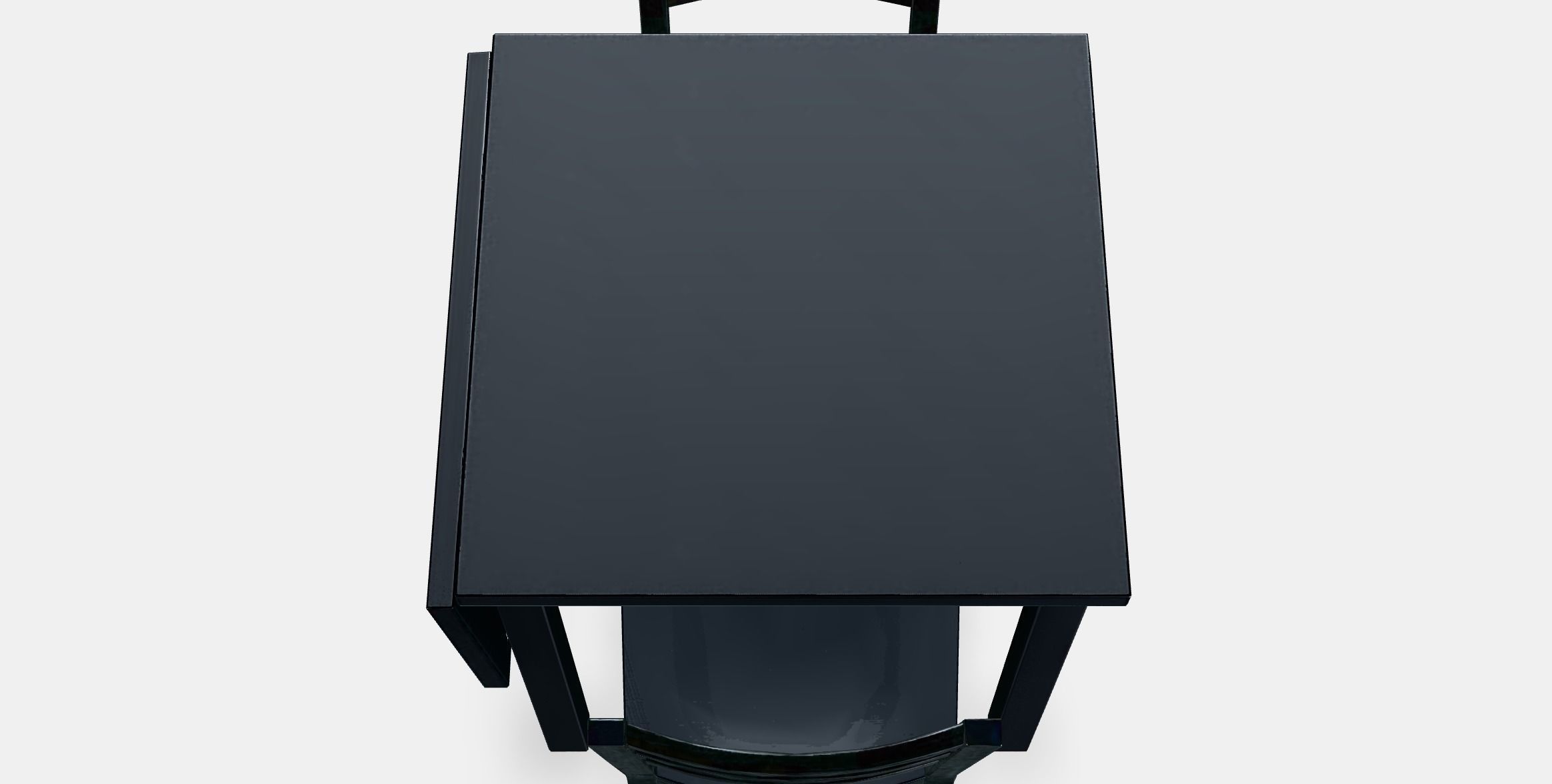 NORDVIKEN - NORDVIKEN table and 2 chairs Low-poly 3D model_2