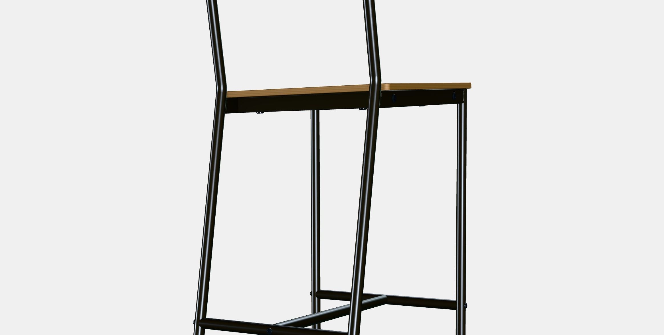 SANDSBERG bar stool Low-poly 3D model_6