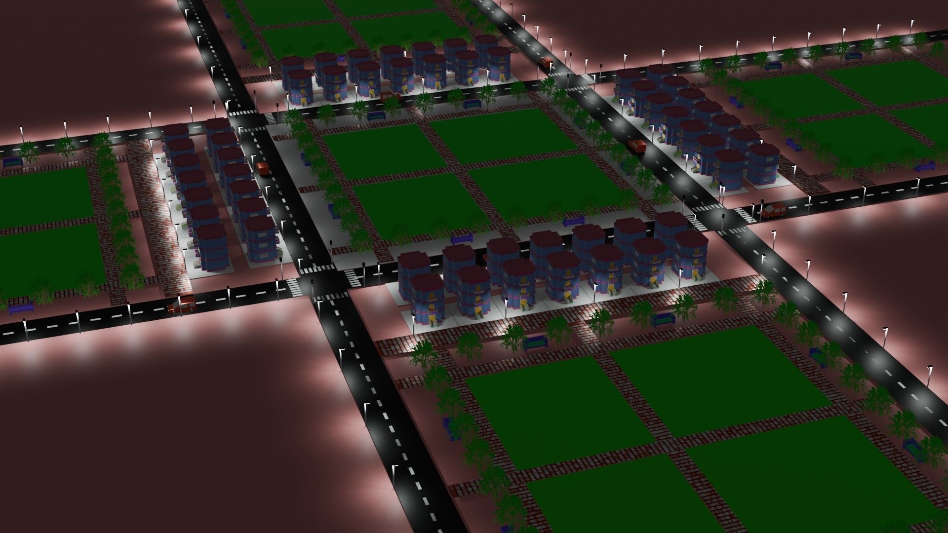 Smart City 3D model_3