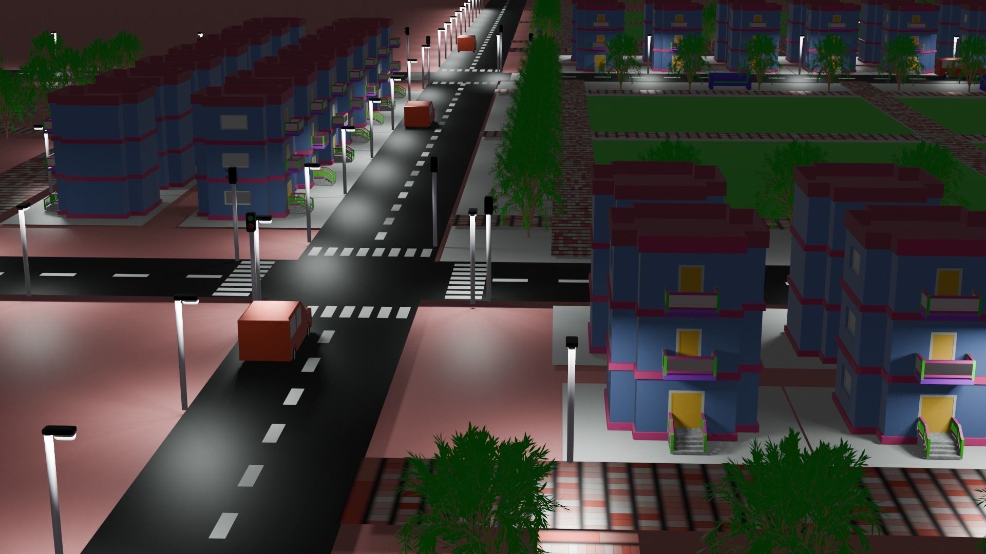 Smart City 3D model_7