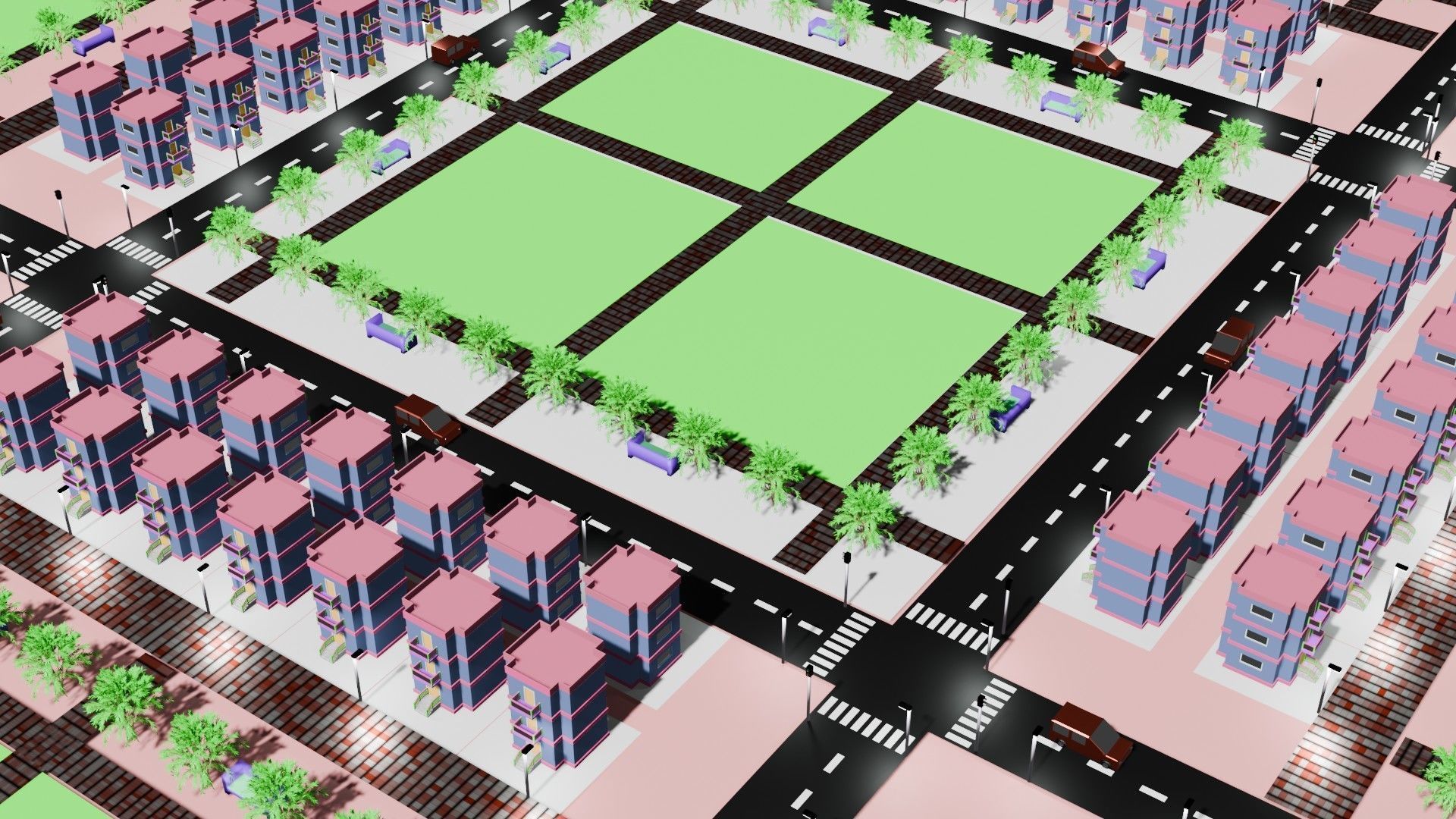 Smart City 3D model_10