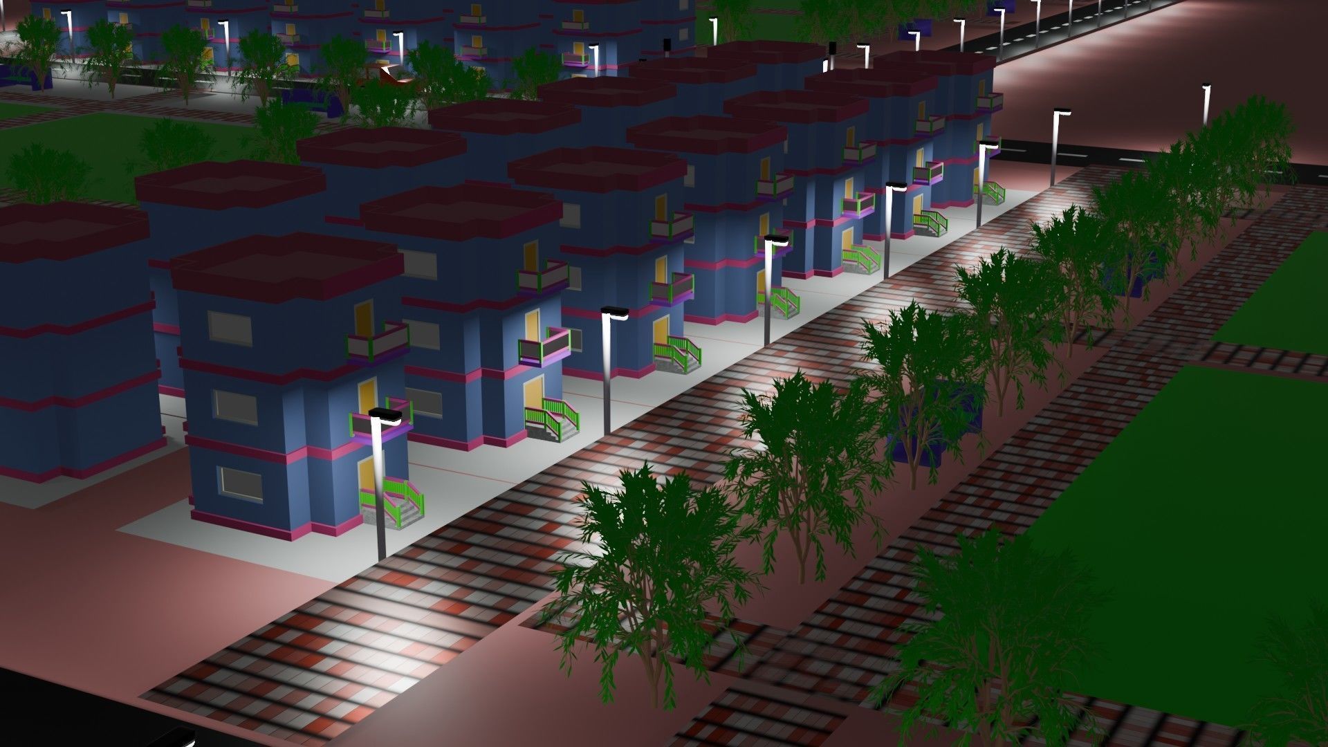Smart City 3D model_8