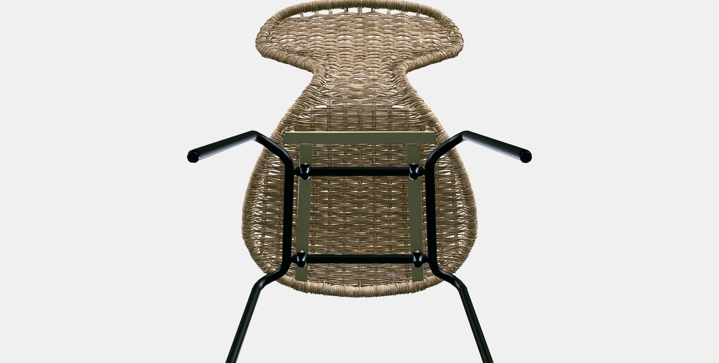 ALVSTA chair 1 Low-poly 3D model_10