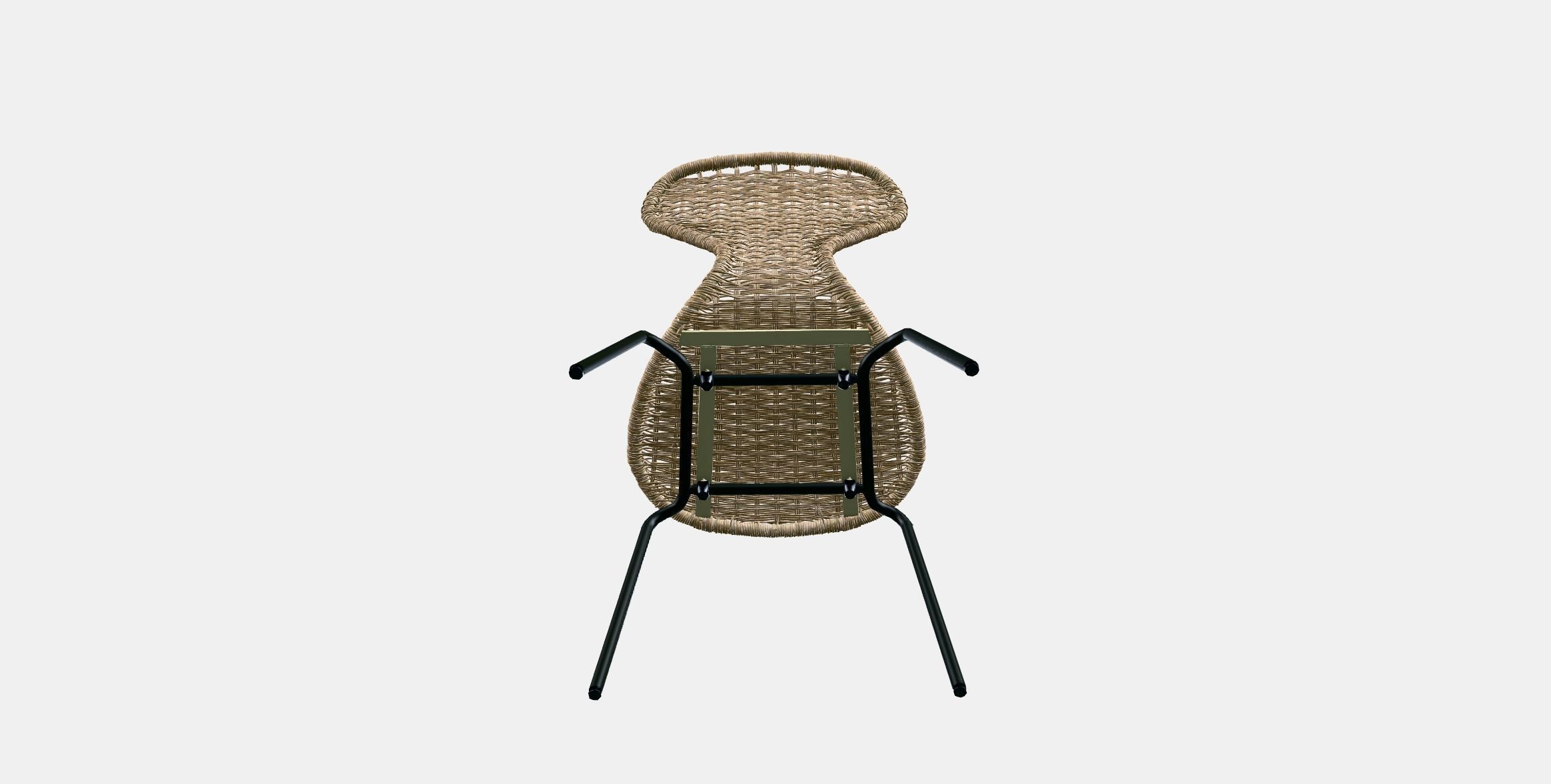 ALVSTA chair 1 Low-poly 3D model_5