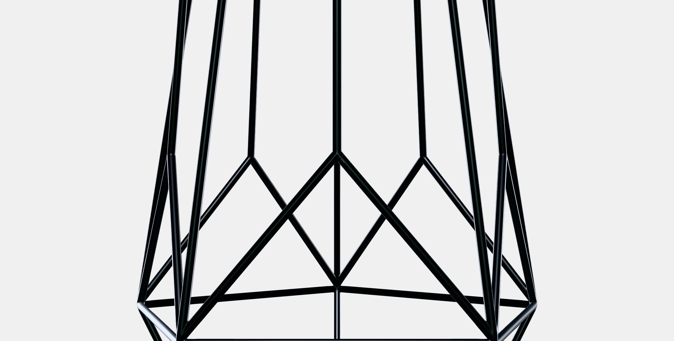 PARLBAND candle holder for block candle Low-poly 3D model_11