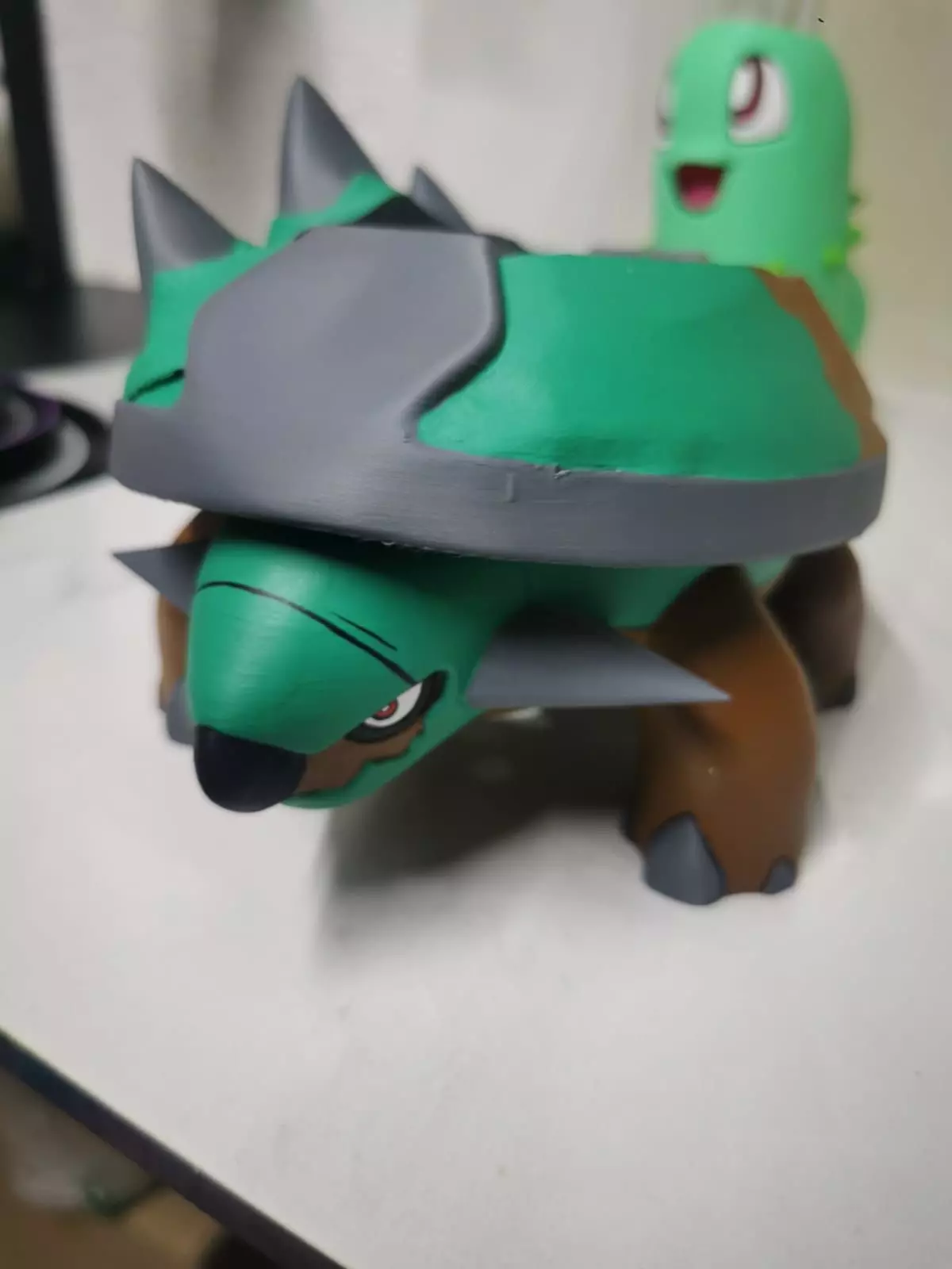 Pokemon planter torterra maceta 3D print model_0