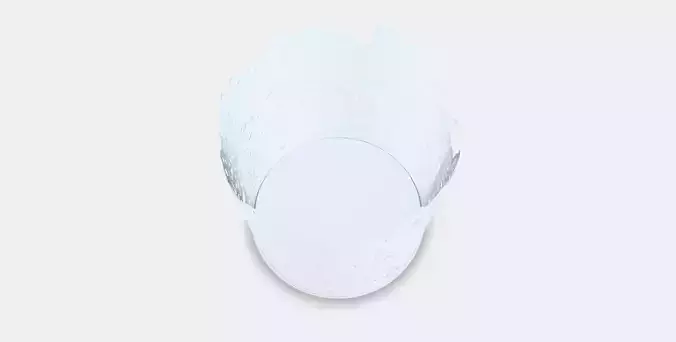 SAMVERKA tea light holder Low-poly 3D model