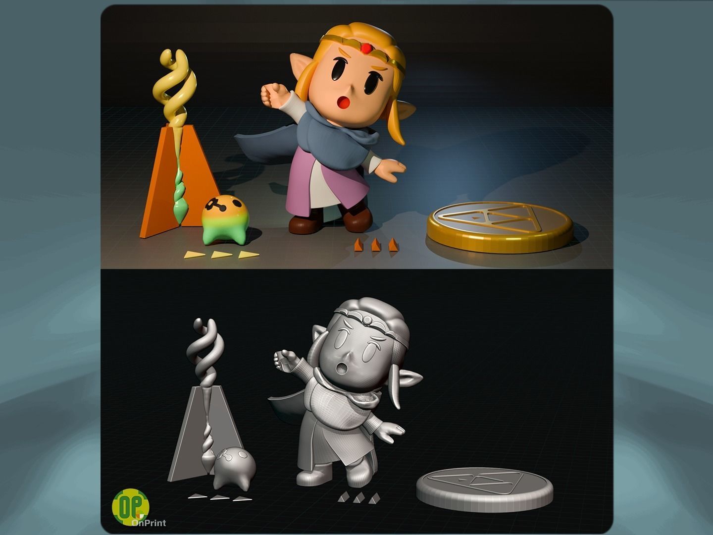 ZELDA - LINK - Echoes of Wisdom - 3D Printable Pack1 3D print model_17